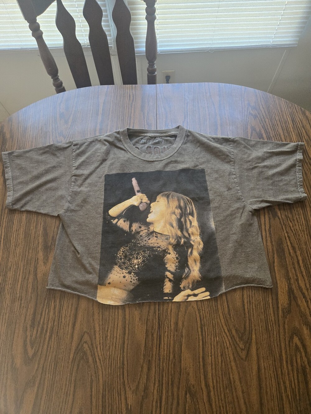 Taylor Swift RED Taylor's Version Crop Top Tshirt